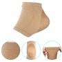 Chaussettes Hydratantes,2 Paires Talon en Gel De Chaussettes à Talon En Gel Hydratant Ventilé Pour Talons Secs et Crevassés Chau
