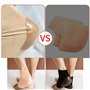 Chaussettes Hydratantes,2 Paires Talon en Gel De Chaussettes à Talon En Gel Hydratant Ventilé Pour Talons Secs et Crevassés Chau