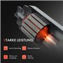 Frankberg Moteur d'Essuie-Glace Compatible avec Nemo Camionnette Break AA Fiorino Qubo 225 Bipper AA 2007-2021 Remplacer# 988463