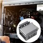 Boîtier de disque dur SSD 4 baies 2,5" à 3,5" - Châssis adaptateur de montage pratique pour PC