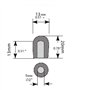 Cercle intérieur de 5 mm