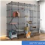 Generic Niches pour chat - Cage pour chat - Grande cage à 2/3/4/5 niveaux - Cage pour chat en fil métallique - Maison pour petit