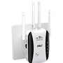Répéteur WiFi Puissant 300Mbps，2.4GHz Amplificateur WiFi avec WPS