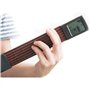 YUEKO SOLO SCT-80 Outil de pratique d'accords de guitare portable avec tableau d'accords rotatif pour débutants (gris argenté
