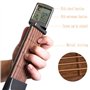 YUEKO SOLO SCT-80 Outil de pratique d'accords de guitare portable avec tableau d'accords rotatif pour débutants (gris argenté, m
