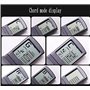 YUEKO SOLO SCT-80 Outil de pratique d'accords de guitare portable avec tableau d'accords rotatif pour débutants (gris argenté, m