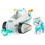LA PAT' PATROUILLE - VEHICULE + FIGURINE - Véhicule de 15 cm Avec 1 Figurine À Collectionner Pat' Patrouille - Paw Patrol - 6052