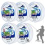 cersaty® Lot de 5 rouleaux de fil de pêche en nylon de 100 m d'épaisseur - Diamètre : 0