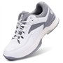 FitVille Chaussures de Tennis Extra Larges pour Homme - Respirantes - pour Le Tennis