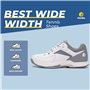 FitVille Chaussures de Tennis Extra Larges pour Homme - Respirantes - pour Le Tennis, Le Badminton, la Marche, la Salle de Sport