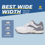 FitVille Chaussures de Tennis pour Hommes Largeur Extra avec Soutien de la Voûte Plantaire 46.5 EU X-Large