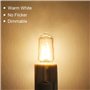Lamkrtlp 10pcs Ampoule G9 40W 230V 2800K Dimmable Warm White G9 ampoule halogène Convient pour les ampoule four, les lampes de p