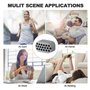 zoerbufan 4 Pièces Exerciseur de la Mâchoire, Machoire Musculation, Silicone Jawliner Shaper de la mâchoire, Entraîneur du Visag