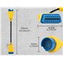OBDII 38 Broches vers 16 Broches Mâle vers Femelle pour connecter Un Le