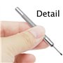 Aidqxbaoer Outil Reparation Bracelet Montre, Kit Petit Tournevis Precision pour Horlogerie/Lunettes,Trois poinçons de diamètres 