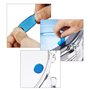 Atténuateurs d'harmoniques 6 Pièces Tambour Amortisseur Gel pour Toms Tambours Bleu