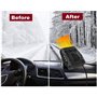 BIESVOY Chauffage de Voiture 12V, Chauffage de Voiture Portatif, Dégivreur et Désembuage 2 en 1, Rotation à 360°, Auto Chauffage