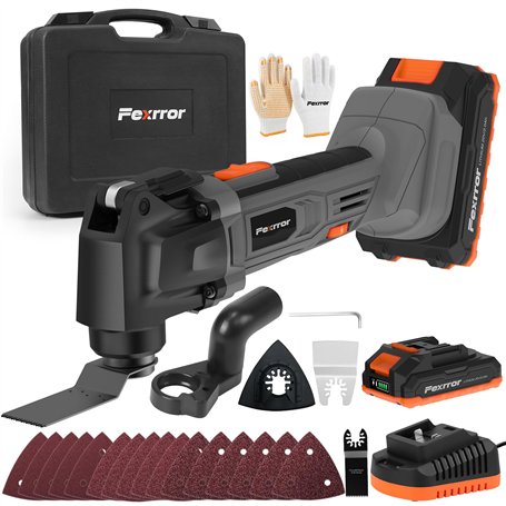 Fexrror Outil Multifonction Sans Fil 20V