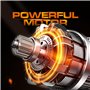 Fexrror Outil Multifonction Sans Fil 20V, Scie Oscillante Avec Batterie et Chargeur, 8000-19000 RPM, 6 Vitesses Variables, Angle
