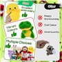 Chennyfun Calendrier de l'Avent de Noël 2024, Compte à Rebours Noël avec 24 Peluche Mignonnes, Jouets Suspendus avec Animaux en 