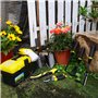outils de jardinage à la main robustes avec boîte à outils