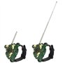 FeiWen 2 Pcs Montres Talkie Walkie Camouflage Regarder Les Enfants Jouets en Plein air Famille Jeu
