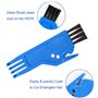 BLUELIRR Lot de 4 Chiffons de Nettoyage en Microfibre compatibles avec aspirateur Robot AMIBOT Spirit/Animal H2O