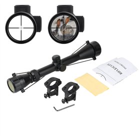 ToopMount Lunette de visée 3-9X40mm Optique étanche et Antichoc pour la Chasse à l'airsoft avec des Supports de Rail Weaver/Pica
