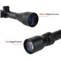 ToopMount Lunette de visée 3-9X40mm Optique étanche et Antichoc pour la Chasse à l'airsoft avec des Supports de Rail Weaver/Pica