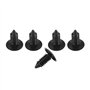 Attache de retenue, 100Pcs Garniture de porte de voiture universelle Rivets de pare-chocs Clip Vis Attache de retenue clips