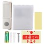 Sonnette Sans Fil, Appelant Sourd âgé avec 7 Types de Tons de Couleur de Lampe Flash, ImpermÉable Électrique Sonnette à Bouton, 