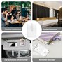 Accessoire Voiture,Support Photo pour Pare Soleil de Voiture,Clip Photo Magnétique Universel, Accessoires de Voiture Personnalis