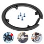 ZHENA Couvercle de Pignon de Vélo + 4X Vis de Fixation