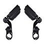 HDBUBALUS Piquets de fixation réglables pour autoroute Harley Electra Road King Street Glide 1 1/4" 32 mm