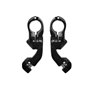 HDBUBALUS Piquets de fixation réglables pour autoroute Harley Electra Road King Street Glide 1 1/4" 32 mm