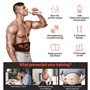 COODAY Electrostimulateur Musculaire,Ceinture Abdominale Electrostimulation EMS Stimulateur Appareil Electrostimulation Musculai
