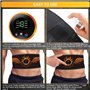 COODAY Electrostimulateur Musculaire,Ceinture Abdominale Electrostimulation EMS Stimulateur Appareil Electrostimulation Musculai