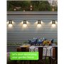 Imperméable Lumiere Solaire LED Exterieur