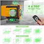 Niveau Laser Professionnel 4D 16 Fils
