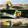 Niveau Laser Vert 4x360, Niveau Laser Professionnel 4D 16 Fils, Niveau Laser Rotatif Autonivelant, IP54 Antipoussière, Etanche, 