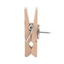 50pcs Pinces à Clips avec Pinces en Bois punaises punaises punaises pour Tableaux en liège Notes sur Les œuvres d'art