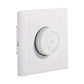 Lampe à Bouton Rotatif Fixée au Mur Variateur de Luminosité Réglable Panneau de Contrôleur de Luminosité Variateur de Lumière