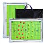 PhantomSky Alliage d'aluminium Pratique Tableau de Magnétique de Conseil Tactics de d'entraînement Football Portable pour Entraî