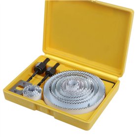 WiMas 17 Pièces Scie Cloche Scie Trépan Coffret