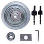 d'Acier au Carbone Pour Bois Plâtre Plastique et Métaux Non Ferrous 19-127mm