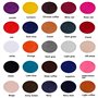 Patchs Thermocollants en Tissu, 25 Pièces Ovale Patch Tissu Thermocollant Patches Denim, Multicolore Patches à Repasser pour Vêt