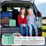 Pot pour enfants : pot de voyage pliable avec 3 rouleaux de sacs poubelles, siège de toilette portable pour bébé unisexe pour le