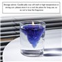 LEKEFETO 500 g de cire gelée : gel de bougie avec 50 mèches de bougie, cire gelée transparente, bricolage, cire gel de qualité s