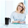 Tasse à mélanger automatique 380 ml Tasse à café à mélangeur automatique : tasse mélangeur magnétique automatique avec couvercle