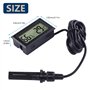 WIYETY Lot de 12 thermomètres hygromètres numériques d'intérieur avec écran LCD et thermomètre hygromètre pour la maison, le bur